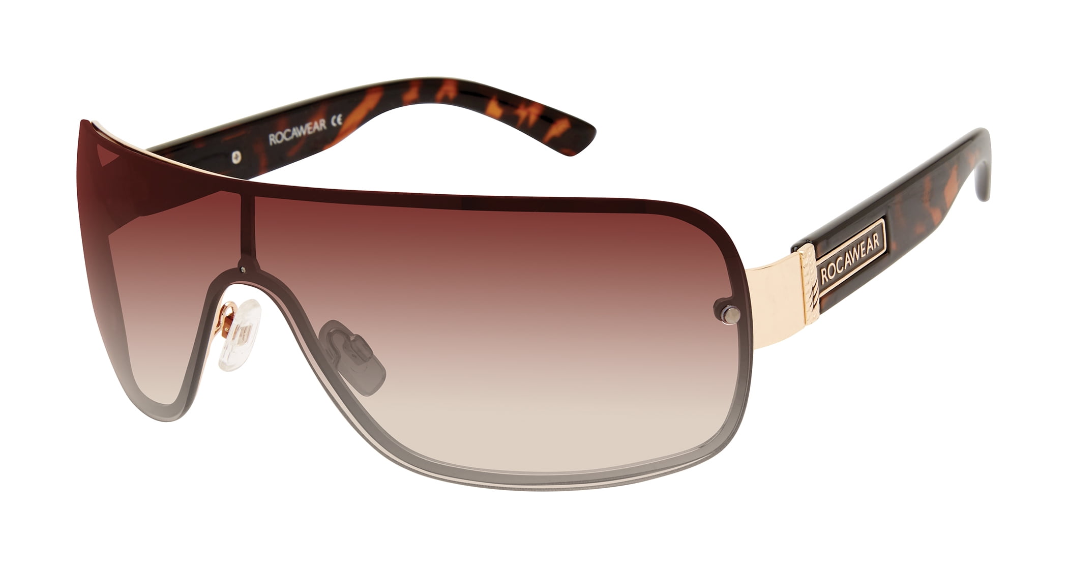 Black Oversized shield sunglasses | Celine Eyewear | MATCHES UK
