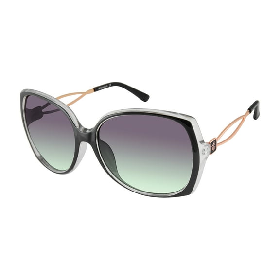 Rocawear Women's R3300 Glamorous UV400 Protective Butterfly Fashion Sunglasses, 60mm