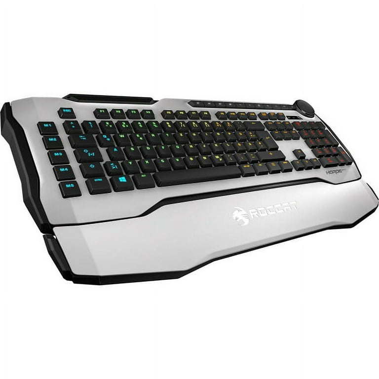 Roccat Horde AIMO Membranical RGB Gaming Keyboard White ROC-12-351