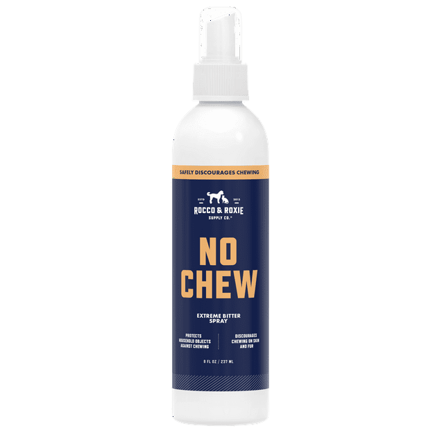 Rocco & Roxie No Chew Extreme Bitter Spray for Dogs and Cats, Anti Chew