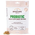 thumbnail image 1 of Rocco & Roxie Probiotics for Dogs, Support Gut and Digestive Health, Anti Diarrhea, Constipation & Gas Relief, Allergies, & Itchy Skin, Prebiotics, Enzymes, Puppy to Senior Dog Supplements Chews 60ct, 1 of 8