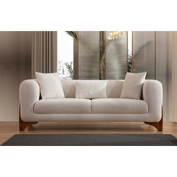 Rocco Sofa Ivory