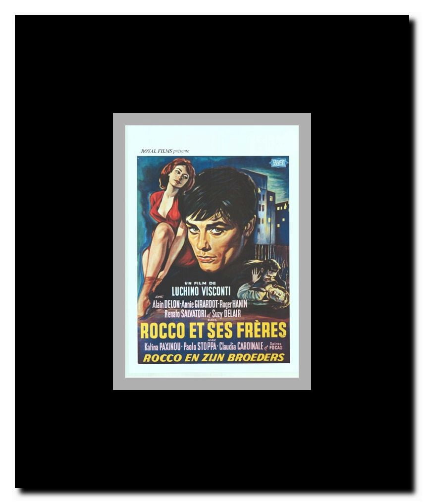 Rocco and His Brothers Framed Movie Poster
