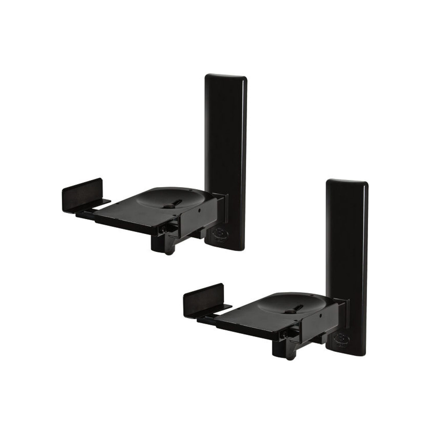 Rocelco B-Tech Ultra Grip-Pro Speaker Mount in Black Finish (Set of 2) - image 1 of 4