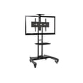 thumbnail image 1 of Rocelco VSTC 32"-70" Mobile Flat Screen, Monitor, A/V and TV Cart with A/V Component and Webcam Shelves (R VSTC), 1 of 4