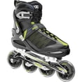 thumbnail image 1 of Roces Men's Argon Sporty Inline Skates, Black/Acid Green. 400765-00001-8, 1 of 1