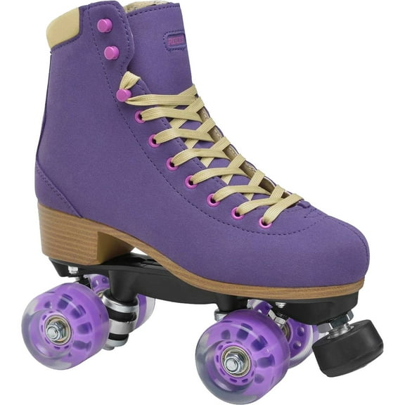 Roces Women's Roces Piper Quad Roller Skates, Purple, 6M/8W