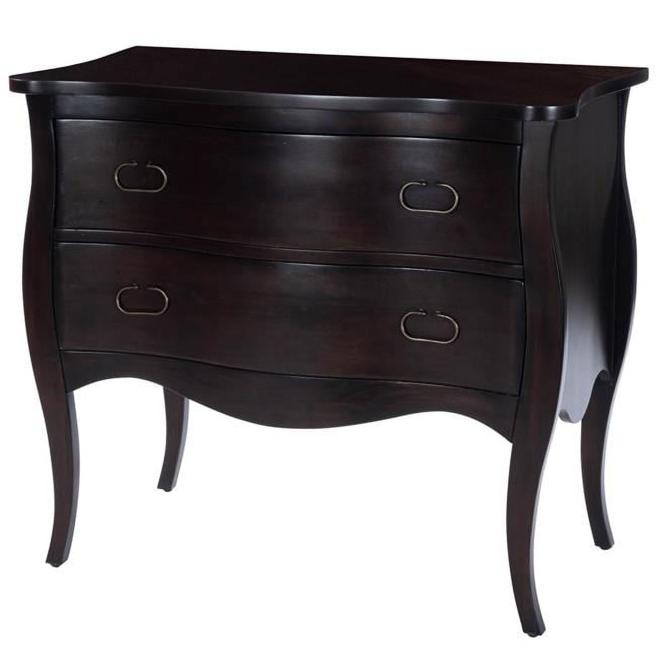 Rochelle Traditional Mango Wood Walnut Finish Storage Chest