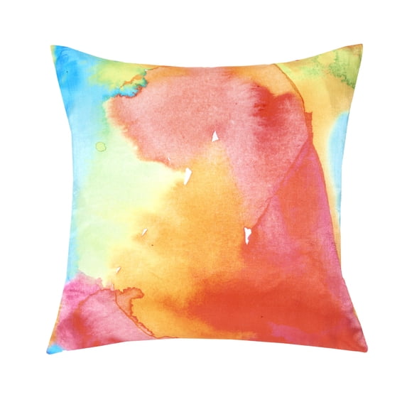 Rochelle Porter Pangea 20"x20" Decorative Square Pillow Multi, Viscose, Cotton , Polyfill, 1 Count, Adult