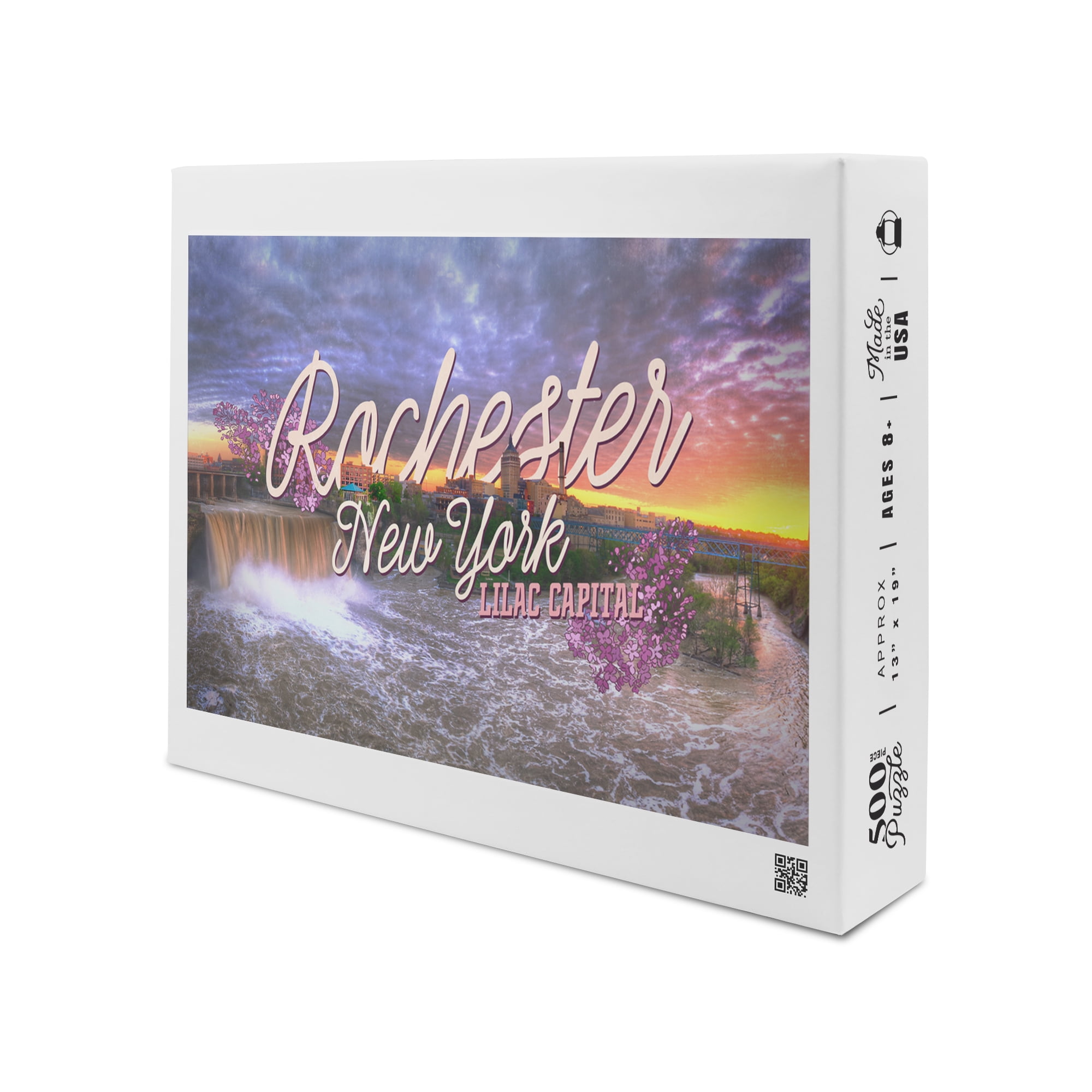 Rochester, New York, Lilac Capital (19x27 inches, Premium 500 Piece