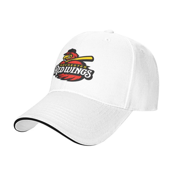 Rochester Red Wings Casual Sandwich Baseball Cap Adjustable For Men For Women
