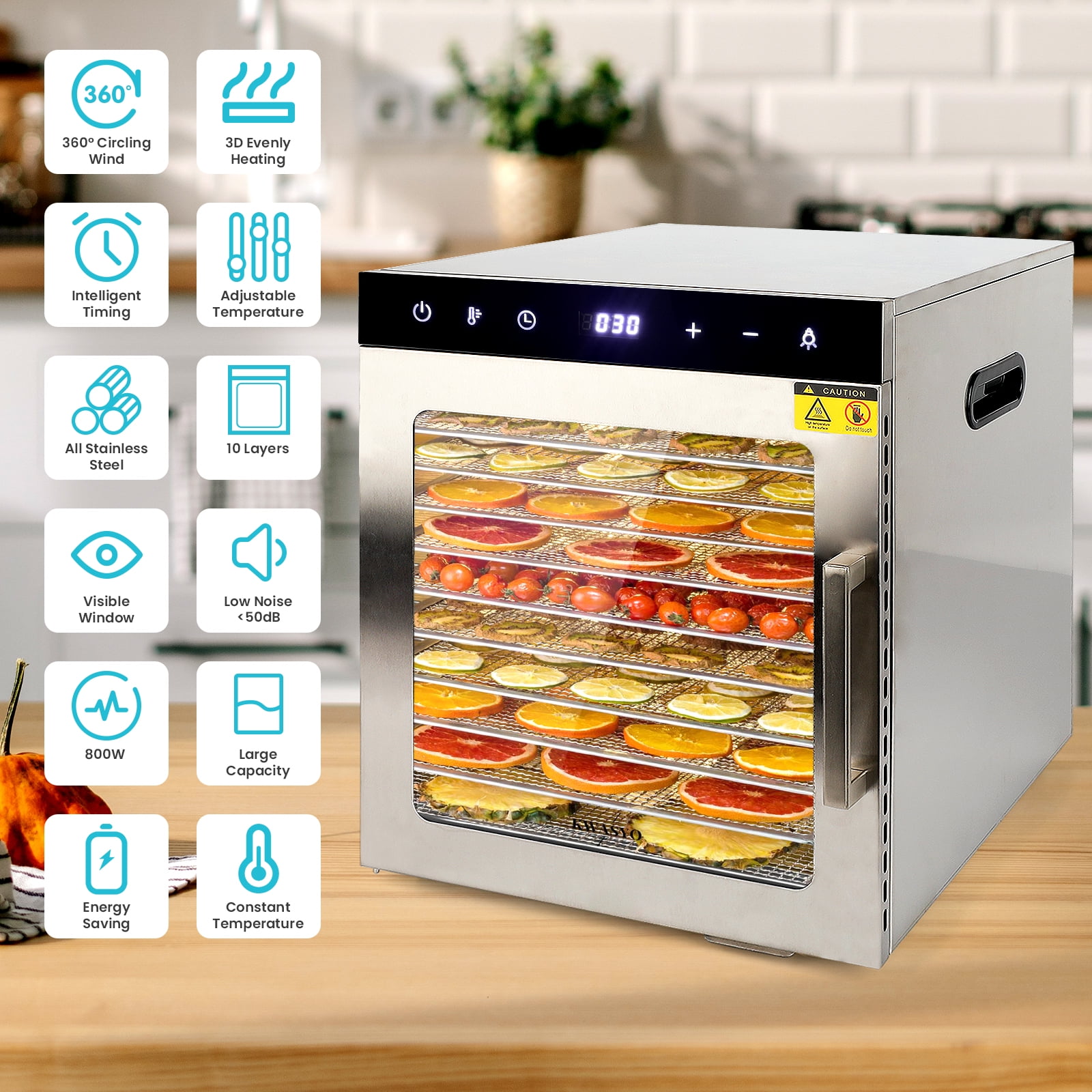 https://i5.walmartimages.com/seo/Rocita-10-Trays-Food-Dehydrator-Machine-800W-Commercial-Stainless-Steel-Jerky-Fruits-Vegetables-Digital-Timer-Temperature-Control-LED-Display-Great-P_efc30c27-a0df-49d0-8906-5ef9da199cba.49e47c9868102f39bc82612029103c3a.jpeg