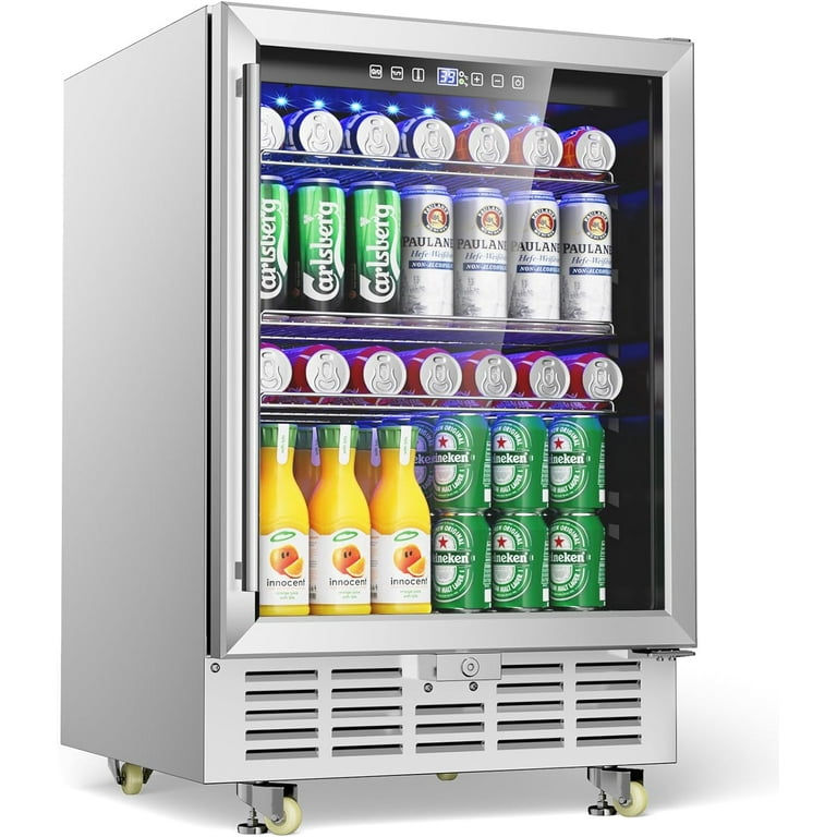 Rocita 24 Inch Under Counter Indoor/Outdoor Beverage Refrigerator