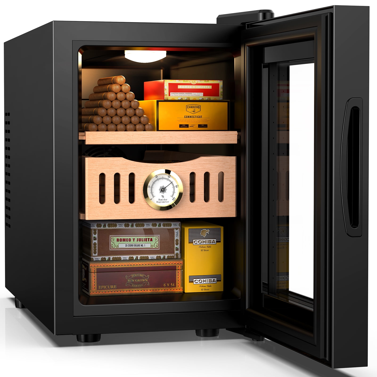 Rocita Electric Cigar Humidor, 18L Cigar Humidors for 100