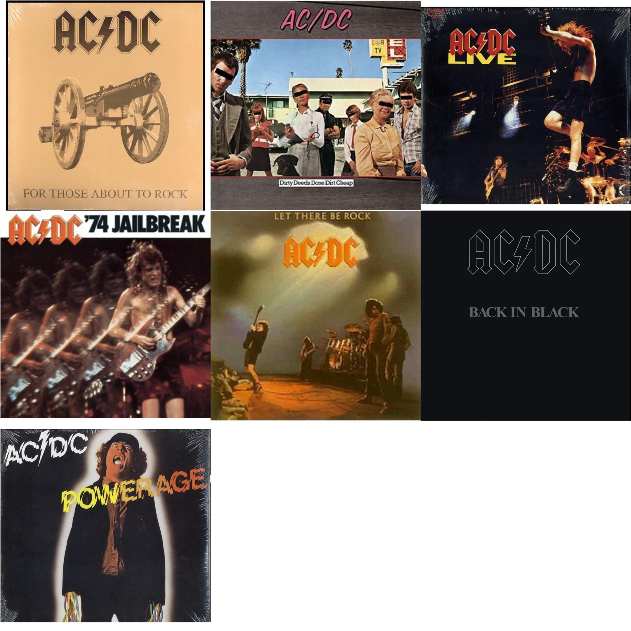 ACDC All Rock Music in Rock Music - Walmart.com