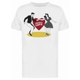 thumbnail image 1 of Rock And Love Couple Dancing Tee Men's -Image by Shutterstock, 1 of 2