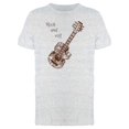 thumbnail image 1 of Rock And Roll Acoustic Guitar Tee Men's -Image by Shutterstock, 1 of 2