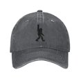 thumbnail image 1 of Rock And Roll Bigfoot Adult Adjustable Classic Washed Casquette Cap Hat Baseball Cap For Man For Woman, 1 of 5