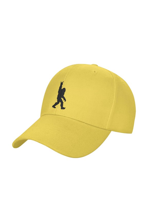 Rock And Roll Bigfoot Sandwich Cap Unisex Adjustable Adult Baseball Caps Casquette Hats Flat Cap
