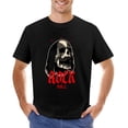 thumbnail image 1 of Rock And Roll Black Metal Skull Men’s T-Shirt 100% Cotton Casual Short Sleeve Tops Gift Tee Black 5XL, 1 of 2