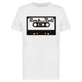 thumbnail image 1 of Rock And Roll Cassette Tape T-Shirt Men -Image by Shutterstock, Male Medium, 1 of 2