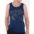 thumbnail image 1 of Rock And Roll Guitar Graphic Tee Tank Top Men's, 1 of 3