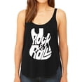 thumbnail image 1 of Rock And Roll Guitar - Women's Premium Word Art Flowy Tank Top, 1 of 2