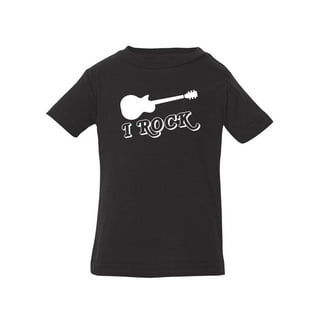 Teschio Rock Maglietta Rock Per Bambini Con Teschio Cotone 100