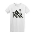 thumbnail image 1 of Rock And Roll Music Guitar T-Shirt Men -Image by Shutterstock, Male Medium, 1 of 2