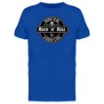 thumbnail image 1 of Rock And Roll Rockstar Slogan T-Shirt Men -Image by Shutterstock, Male 3X-Large, 1 of 2