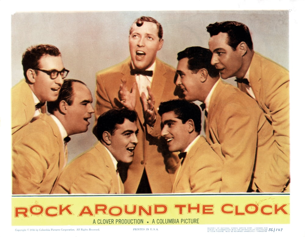 Rock Around The Clock Canvas Art - (20 x 16)