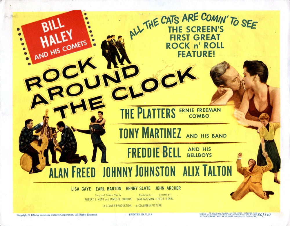 Rock Around The Clock Canvas Art - (20 x 16)