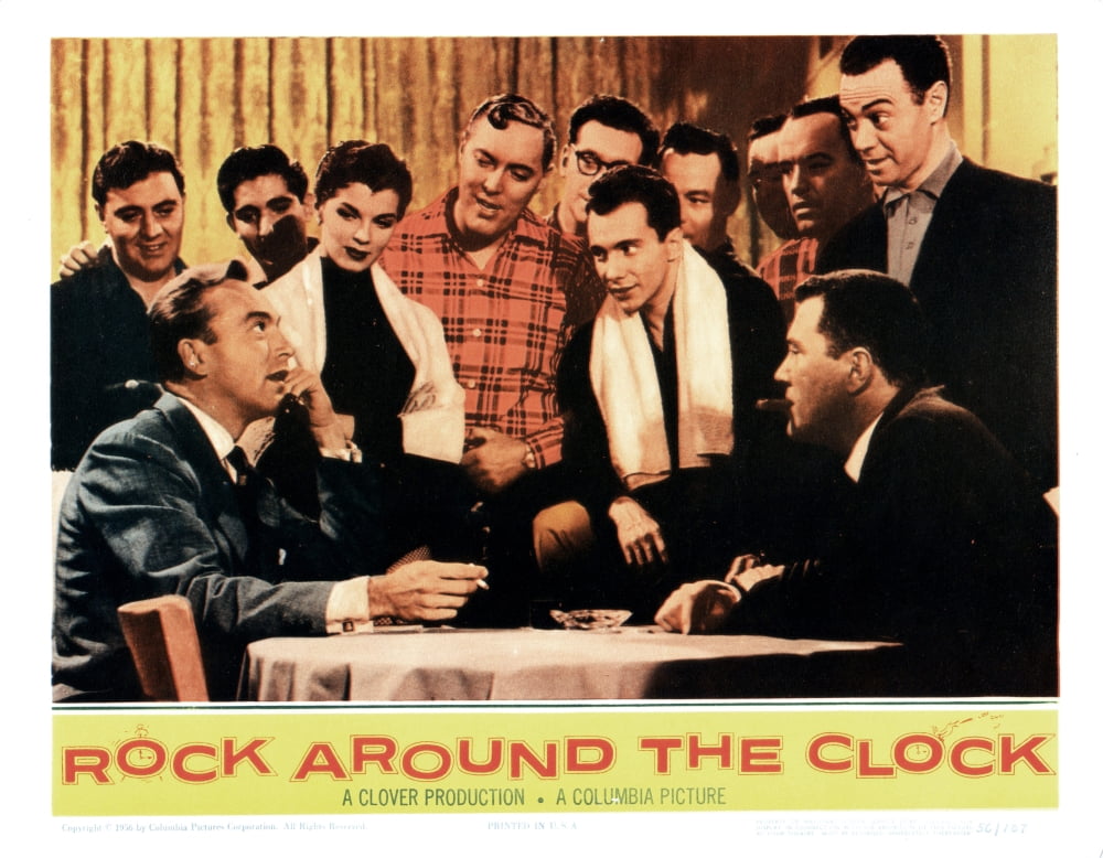 Rock Around The Clock Canvas Art - (20 x 16)