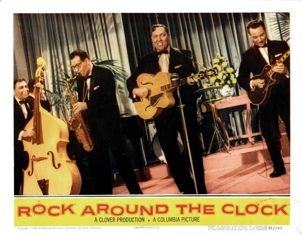 Rock Around The Clock Canvas Art - (20 x 16)