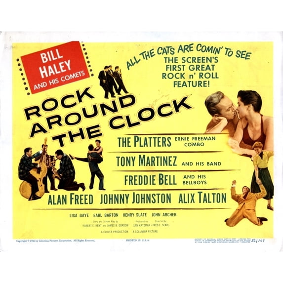 Rock Around The Clock Photo Print (10 x 8)