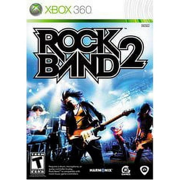 Pre-Owned Rock Band 2 by Electro-Harmonix, Music Game for Xbox 360, 4 Offline Players