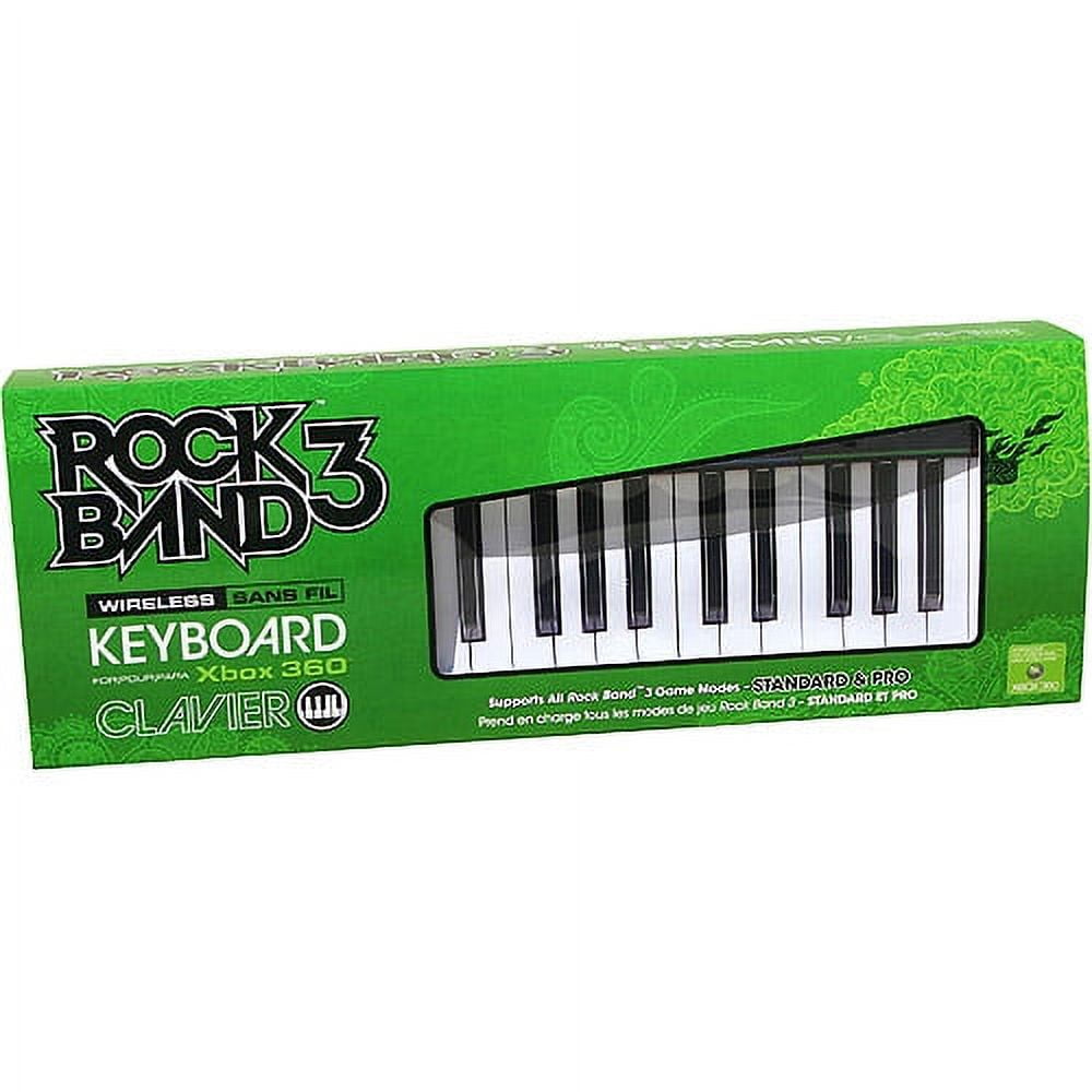 Teclado Rock Band 3 Wireless Keyboard - Xbox 360 - Game Games - Loja de  Games Online