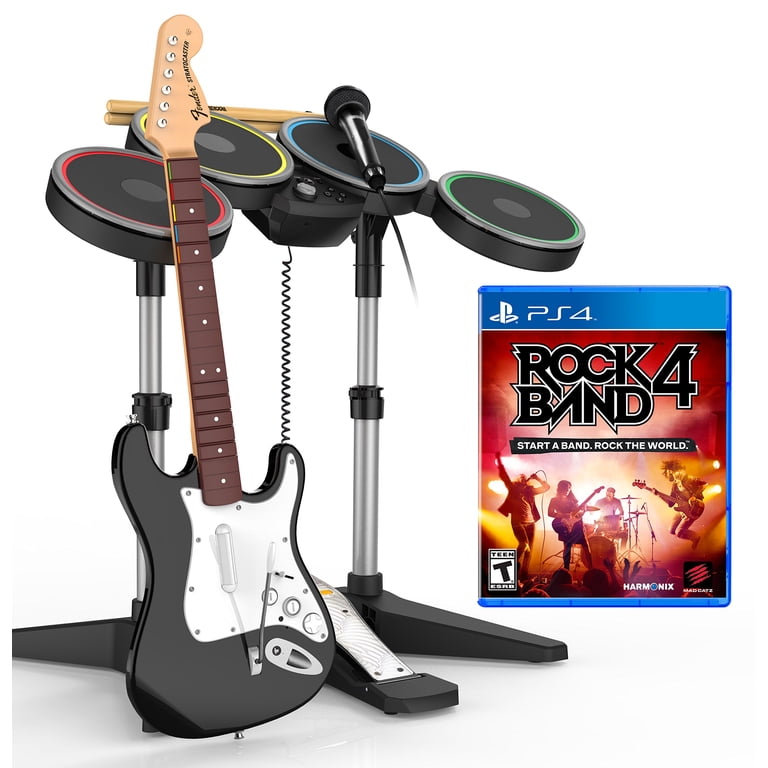 PS4 ROCK BAND IV BAND-IN-A-BOX - Walmart.com