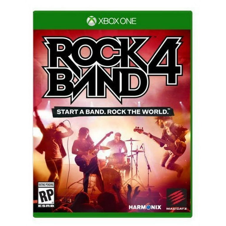 Rock Band 4 Game ONLY Xbox One Used Walmart