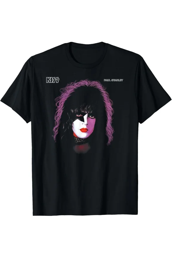 Rock Band Legend 1978 Paul Stanley Fan Vintage Graphic Art Tee Unisex T-Shirt, S-5XL
