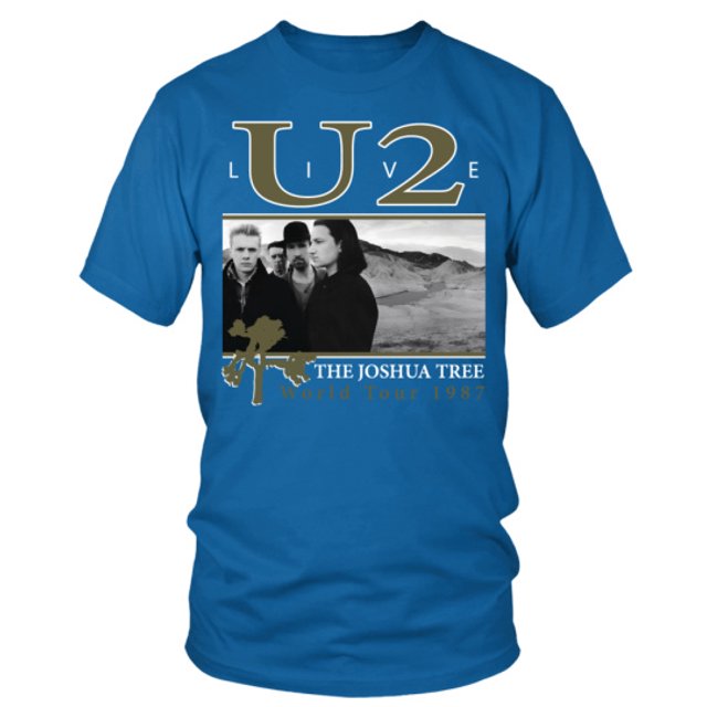 Rock Band Live The Joshua Tree World Tour 1987 BK Front