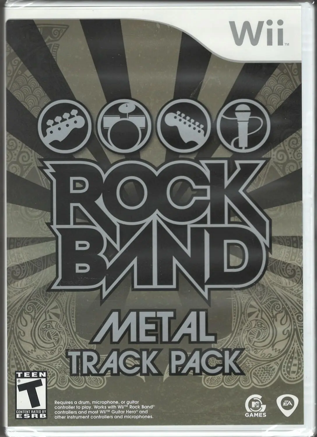 Rock Band: Metal Track Pack WII (Brand New Factory Sealed US Version) Nintendo W