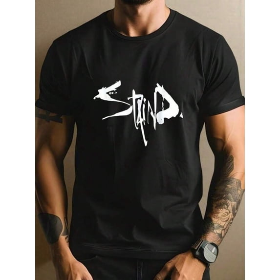 Rock Band Staind Logo Black T - Shirt,Casual Soft Short-Sleeved 100% Cotton 220g T-Shirt