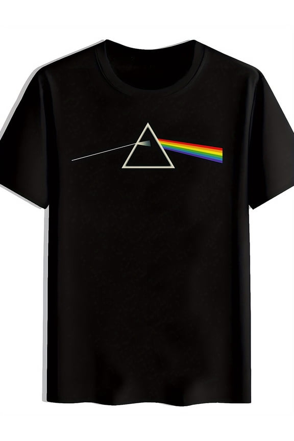 , Rock Band, Summer, Printed T-Shirt, Round Neck Short Sleeve Tee, Casual Everyday Top, Men's Clothing