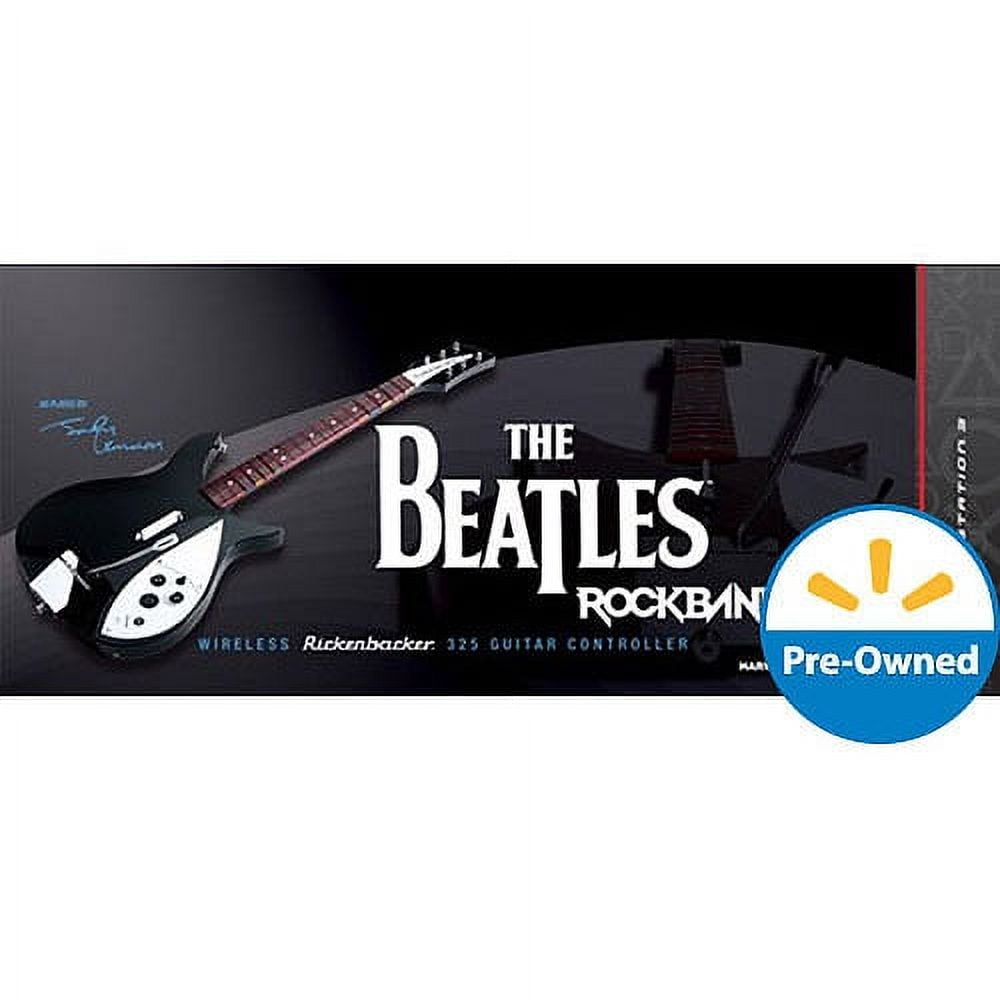 Rock Band The Beatles 325 Guitar PS3 Pre Owned Walmart