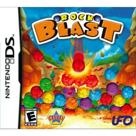Rock Blast NDS - Shoot and destroy the rocks to save the village in this Nintendo DS Game