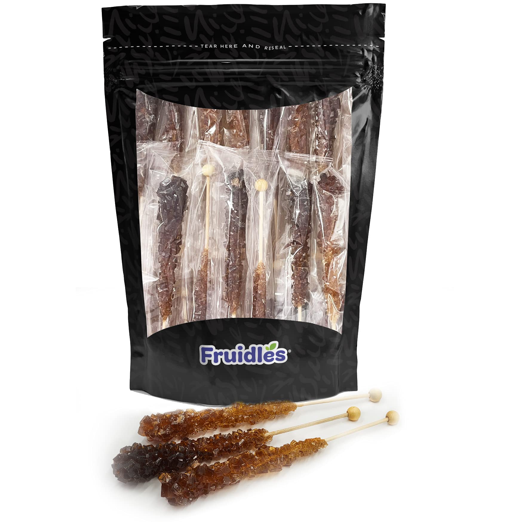 Rock Candy Lollipops Pops Candy Suckers, Color And Flavor Assortment