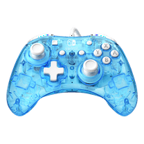 Rock Candyâ„¢ Mini Ergonomic Wired Controller: Blu-Merang - Nintendo Switch