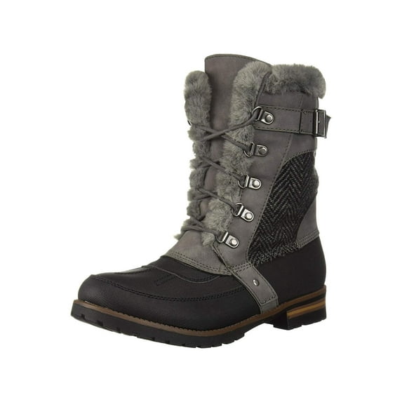 Rock & Candy Womens Danlea Closed Toe Mid-Calf Cold Weather Boots
