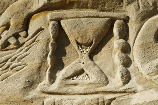 Rock Carvings between Fillmore and Moorpark California USA Canvas Art - Panoramic Images (36 x 24)